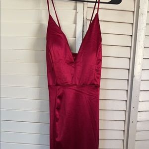 Champagne color dress